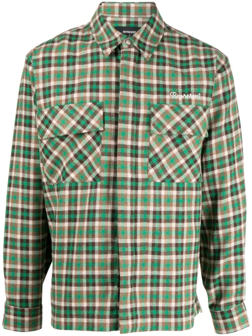 Chemise à carreaux - Represent - Modalova