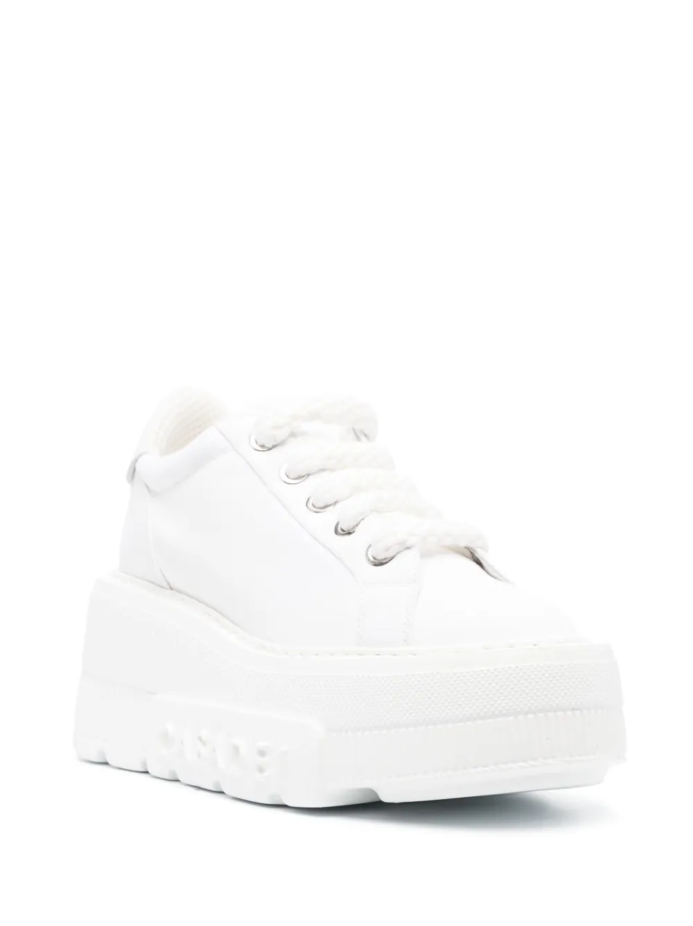 Casadei Sneakers met plateauzool - Wit