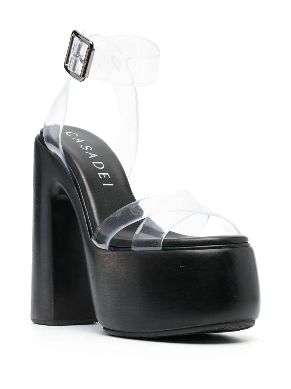 Casadei Sandalen met gesp - Zwart