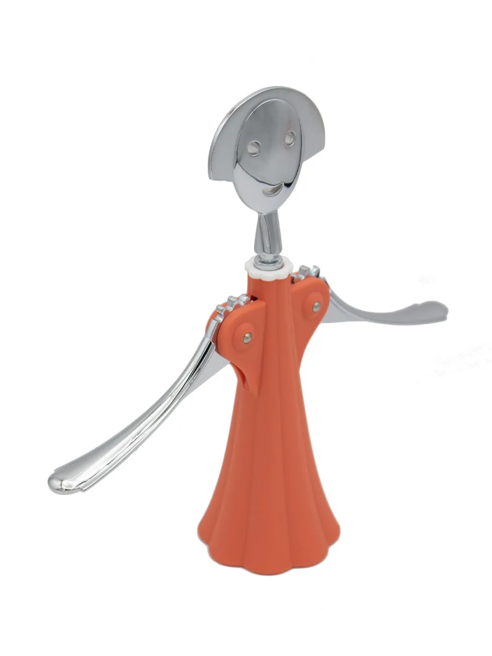 Shop Alessi Anna G Bottle Opener In Red