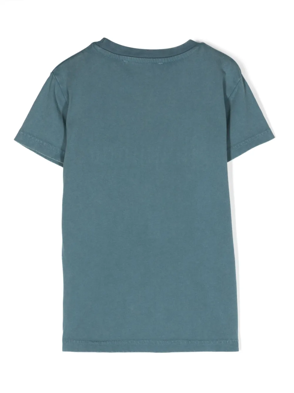 John Richmond Junior T-shirt met geborduurd logo - Blauw