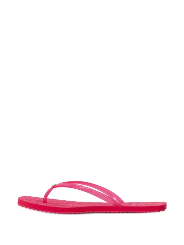 Michael kors flip flops womens pink 2025
