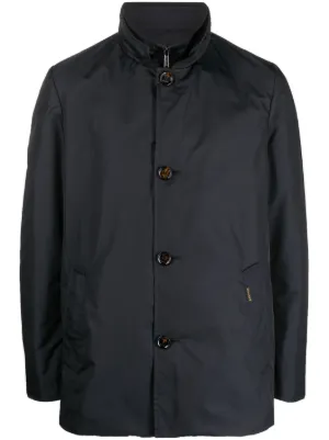 Moorer SC-Morandi-KM double-breasted Coat | Blue | FARFETCH CA