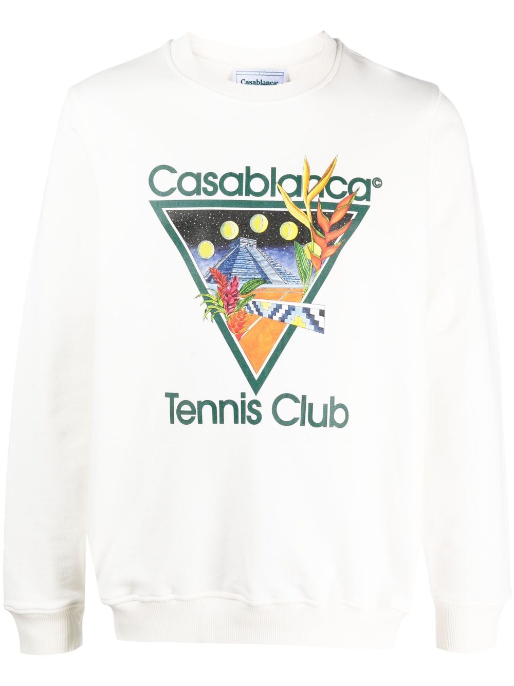 TENNIS CLUB 图案印花卫衣