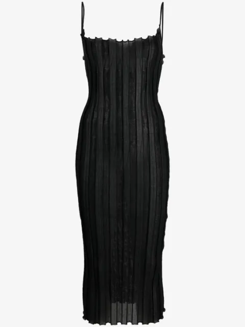A. ROEGE HOVE vestido midi Katrine