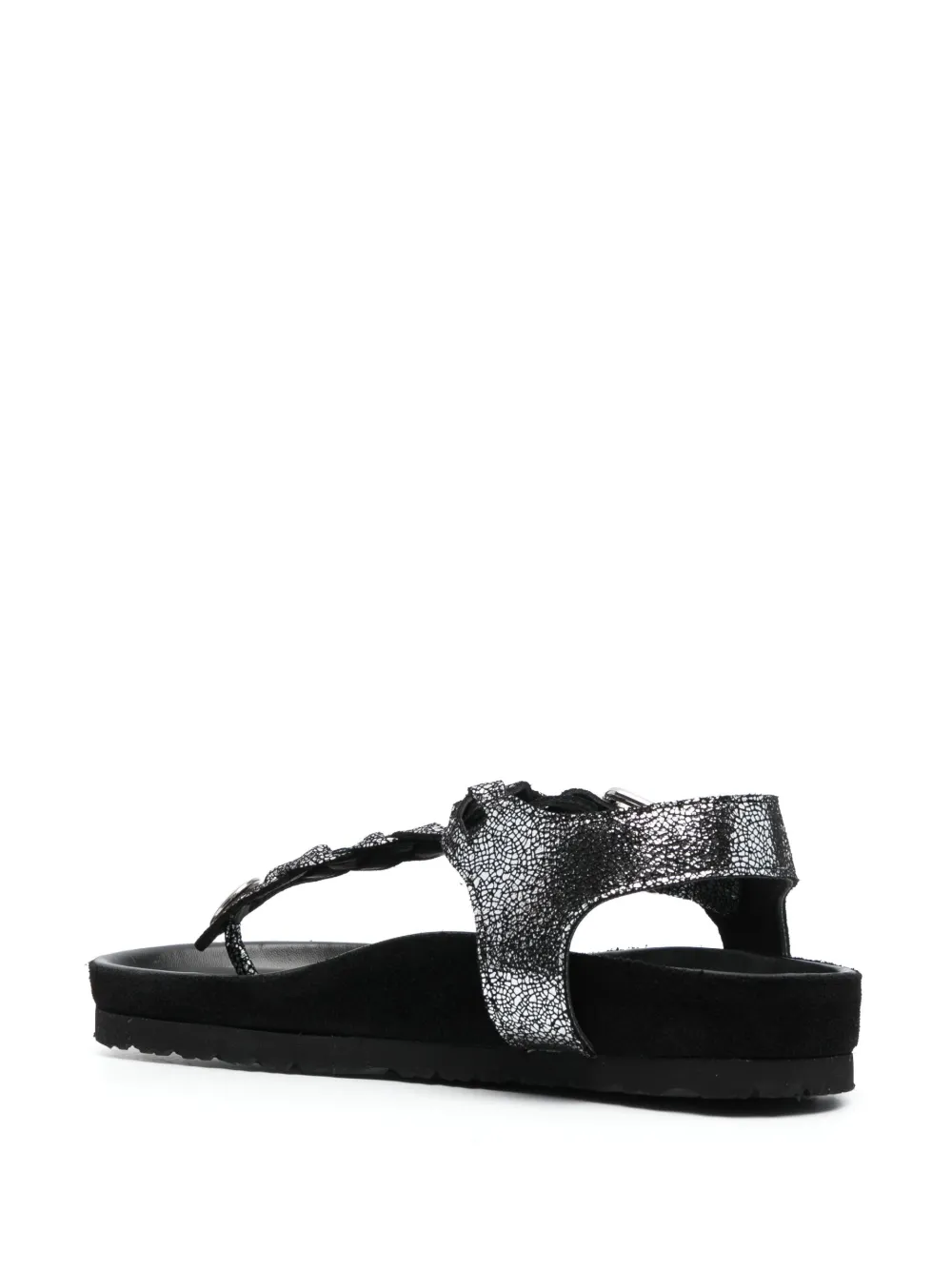 Rep ISABEL MARANT metallic-strap leather sandals Women