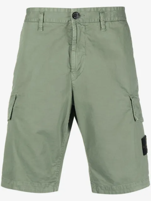 Stone Island Cargo-Shorts mit Kompass