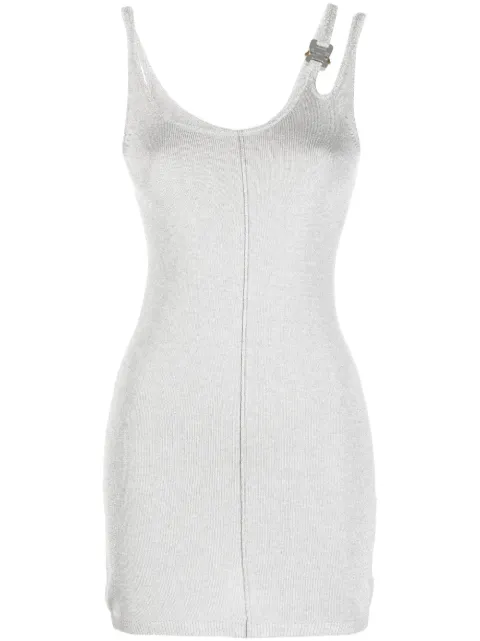 1017 ALYX 9SM vestido de canalé sin mangas