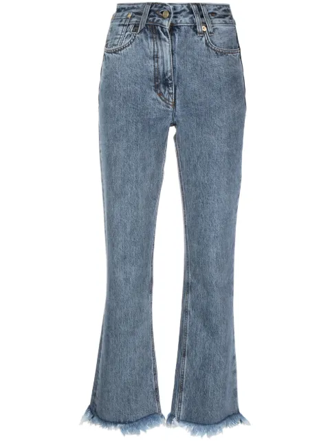 Jacquemus Le De Nimes Court Articha high-rise bootcut jeans