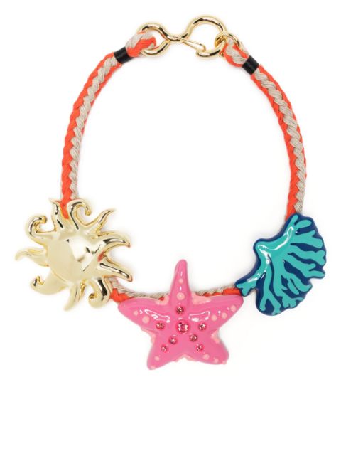 Bimba y Lola - sea-motif enamel necklace