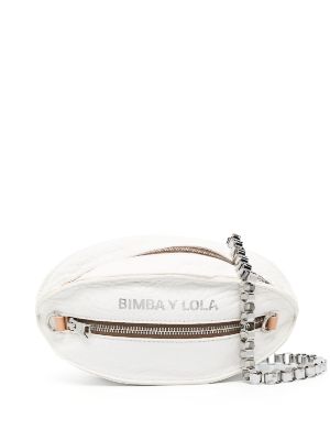 Bimba y Lola logo-plaque rope-detail Crossbody Bag - Farfetch