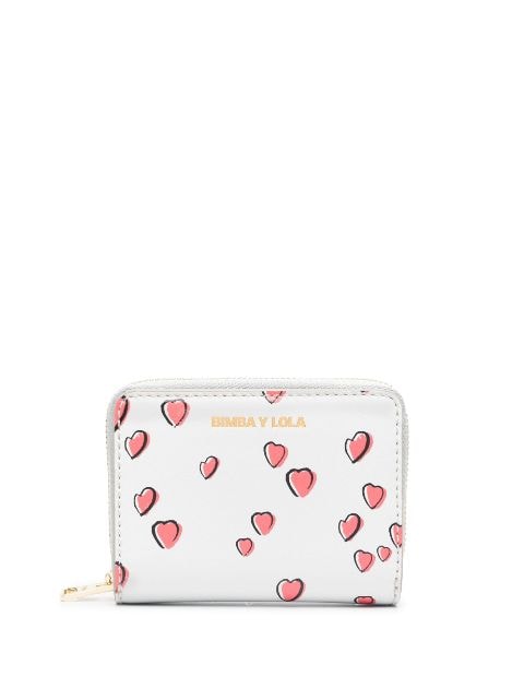 Bimba y Lola - Small Hearts leather purse