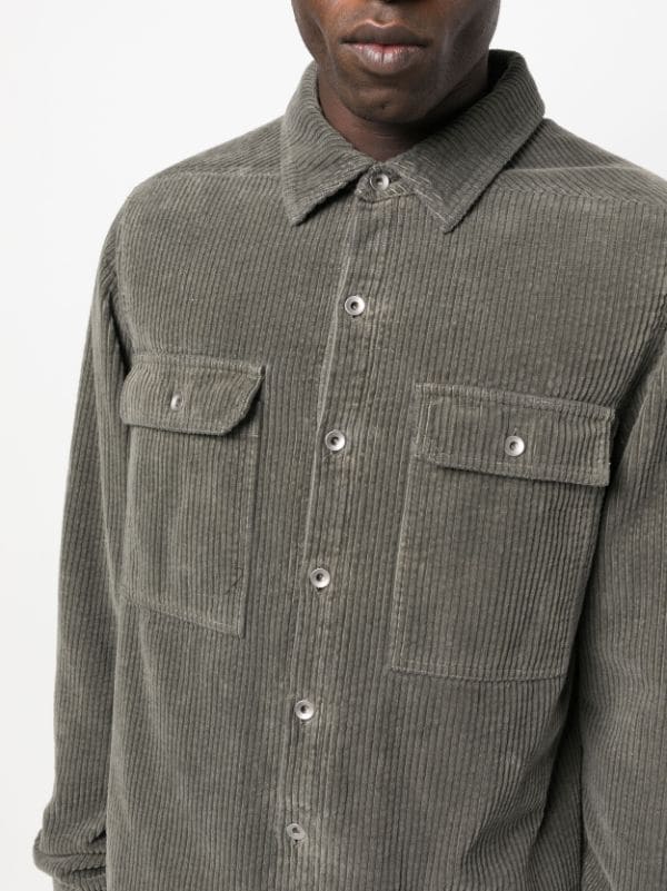 Rick Owens DRKSHDW Corduroy two-pocket Shirt Jacket - Farfetch