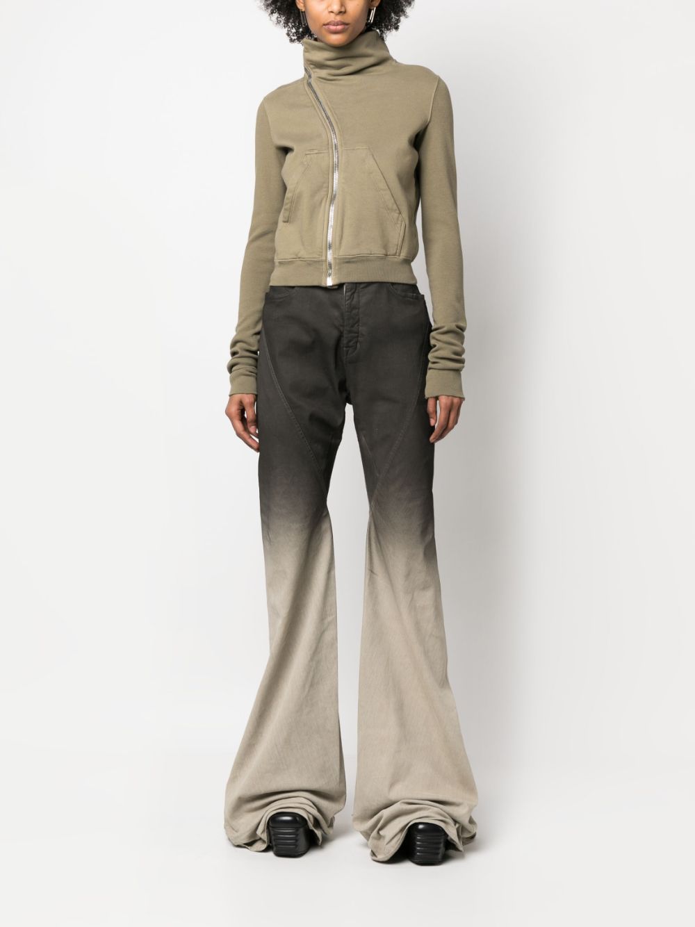 Rick Owens Flared jeans - Bruin