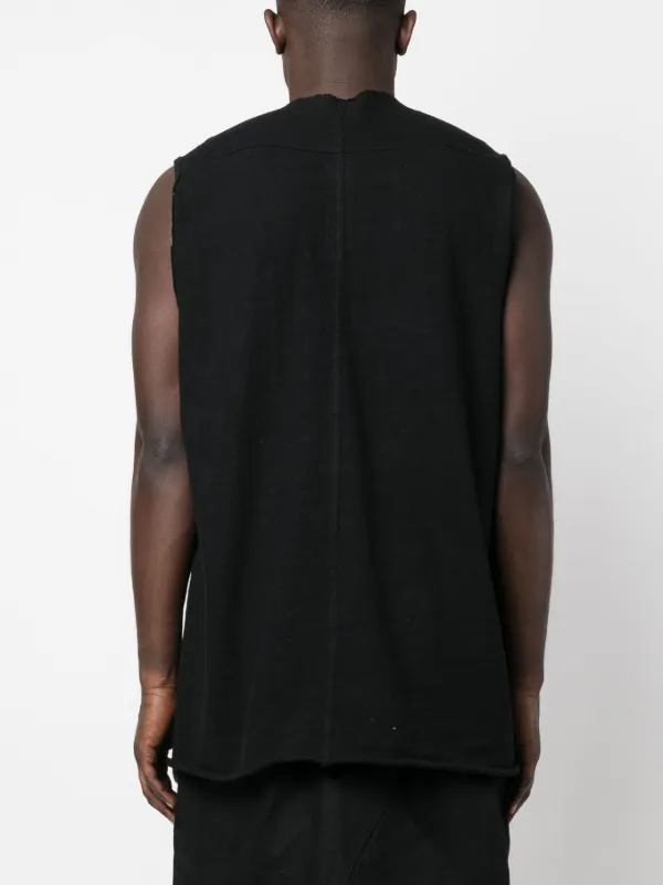 Rick Owens パネル タンクトップ | ブラック | FARFETCH JP