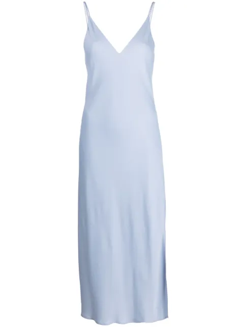Calvin Klein V-neck midi dress