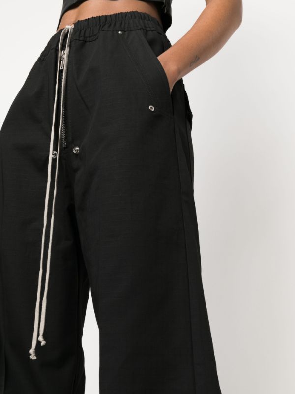 Rick Owens DRKSHDW Drawstring wide-leg Trousers - Farfetch