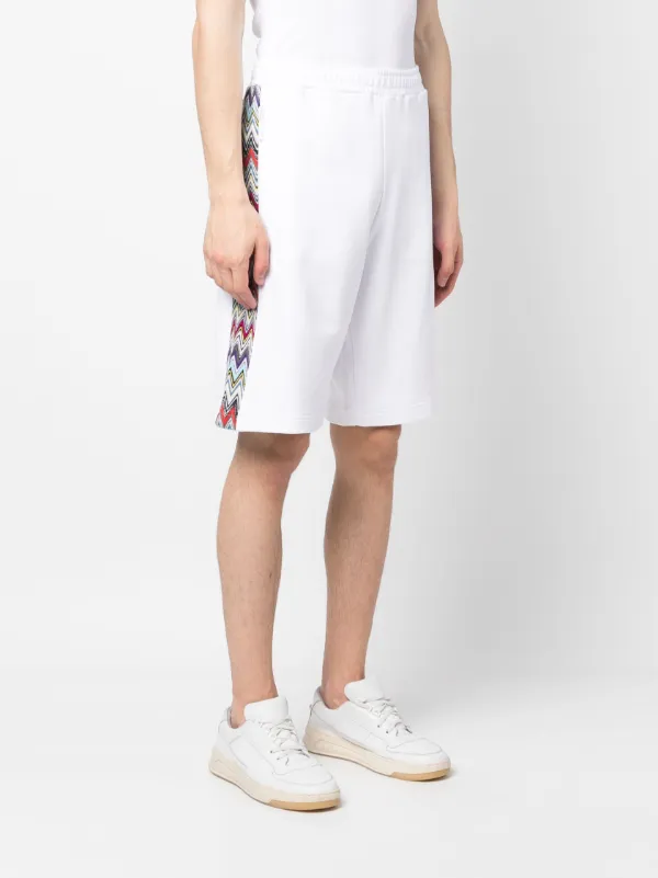 Missoni ジグザグディテール ショートパンツ | ホワイト | FARFETCH JP