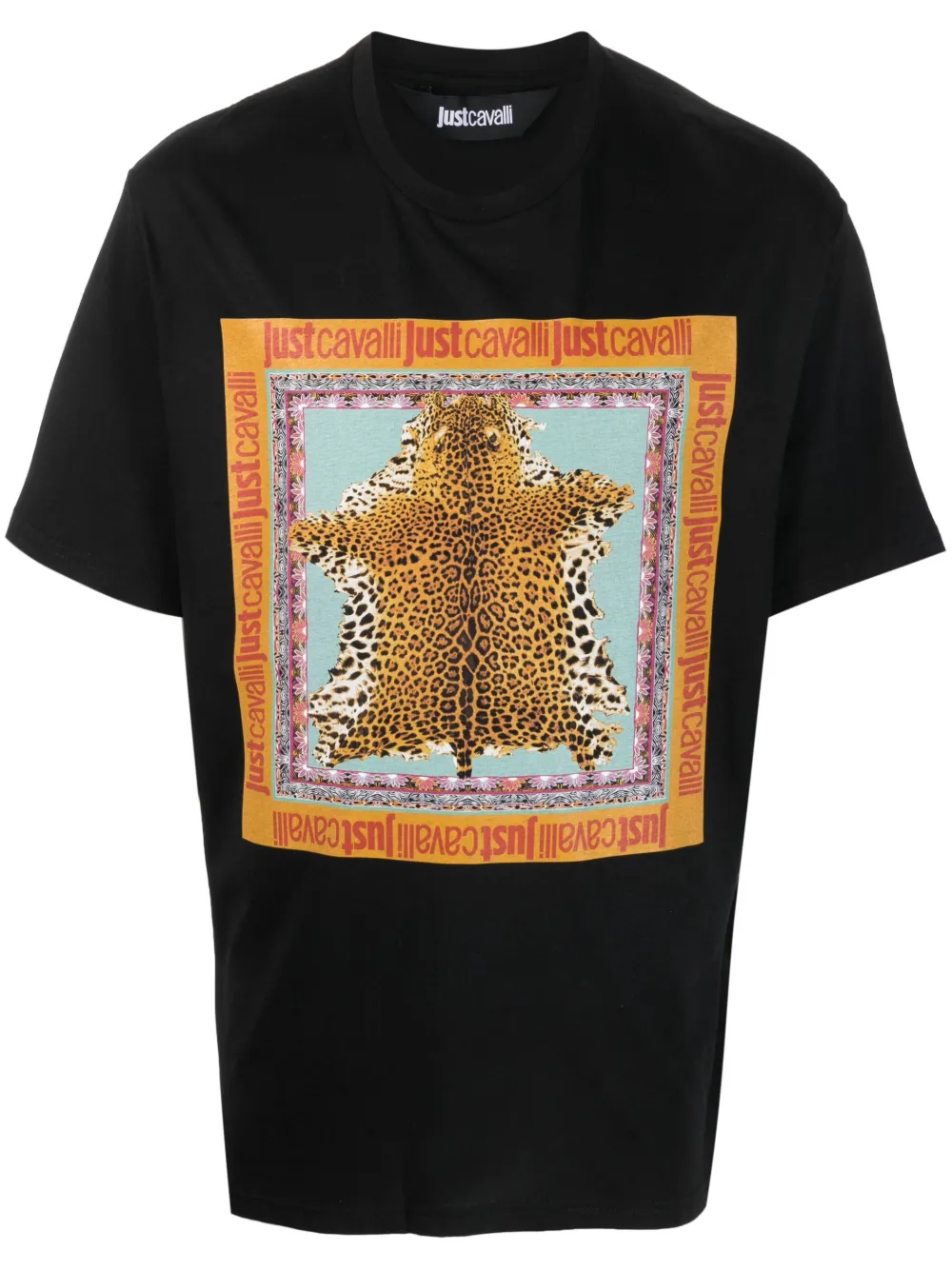 Just Cavalli graphic-print cotton T-shirt