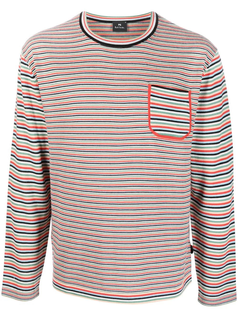 Paul Smith striped merino sweater - Black