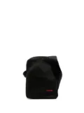 HUGO logo-patch messenger bag - Black