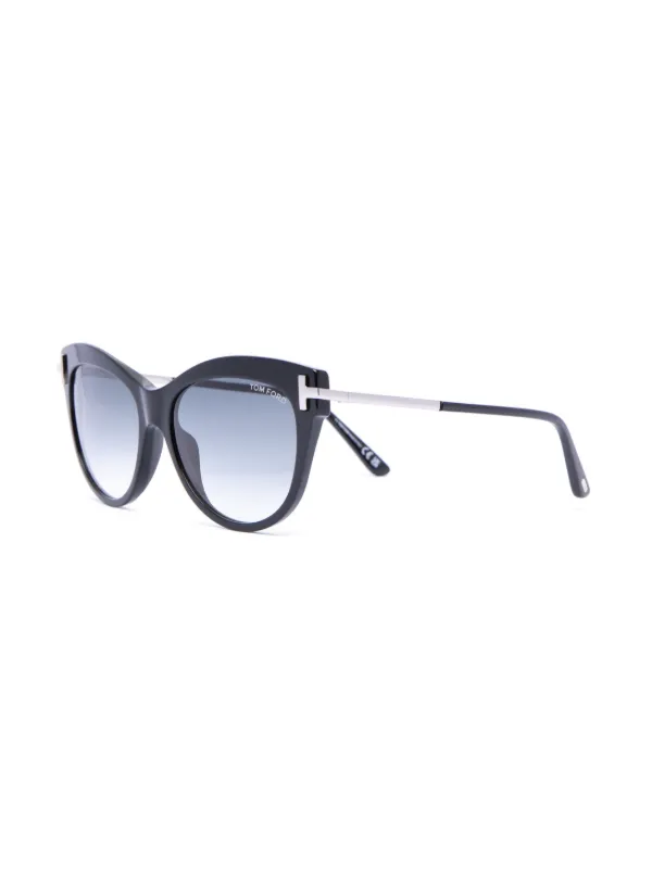 TOM FORD Eyewear キャットアイ サングラス | ブラック | FARFETCH JP