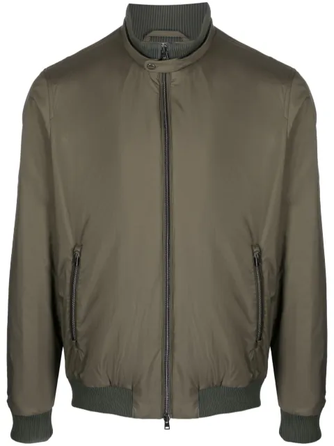 Herno zip-fastening bomber jacket
