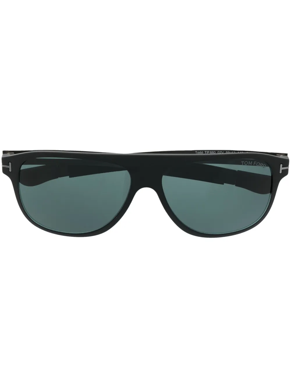 TOM FORD Eyewear Zonnebril met vierkant montuur Grijs