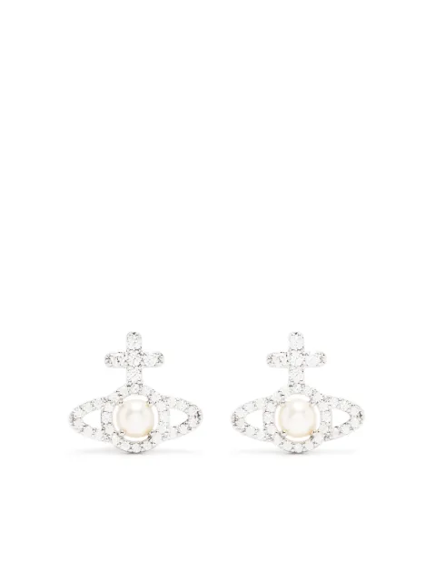 Vivienne Westwood Orb crystal-embellished earrings