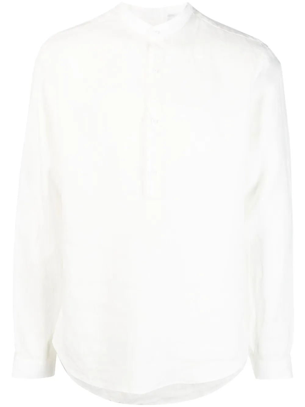 Costumein linen long-sleeve shirt - White