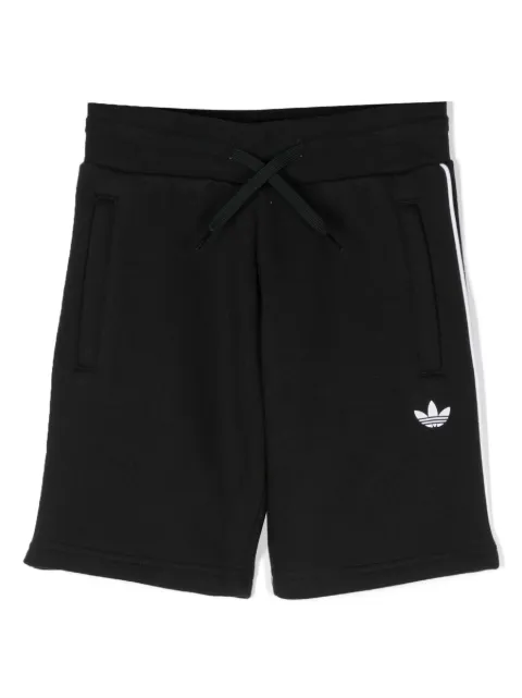 adidas Kids Adicolor logo-print shorts