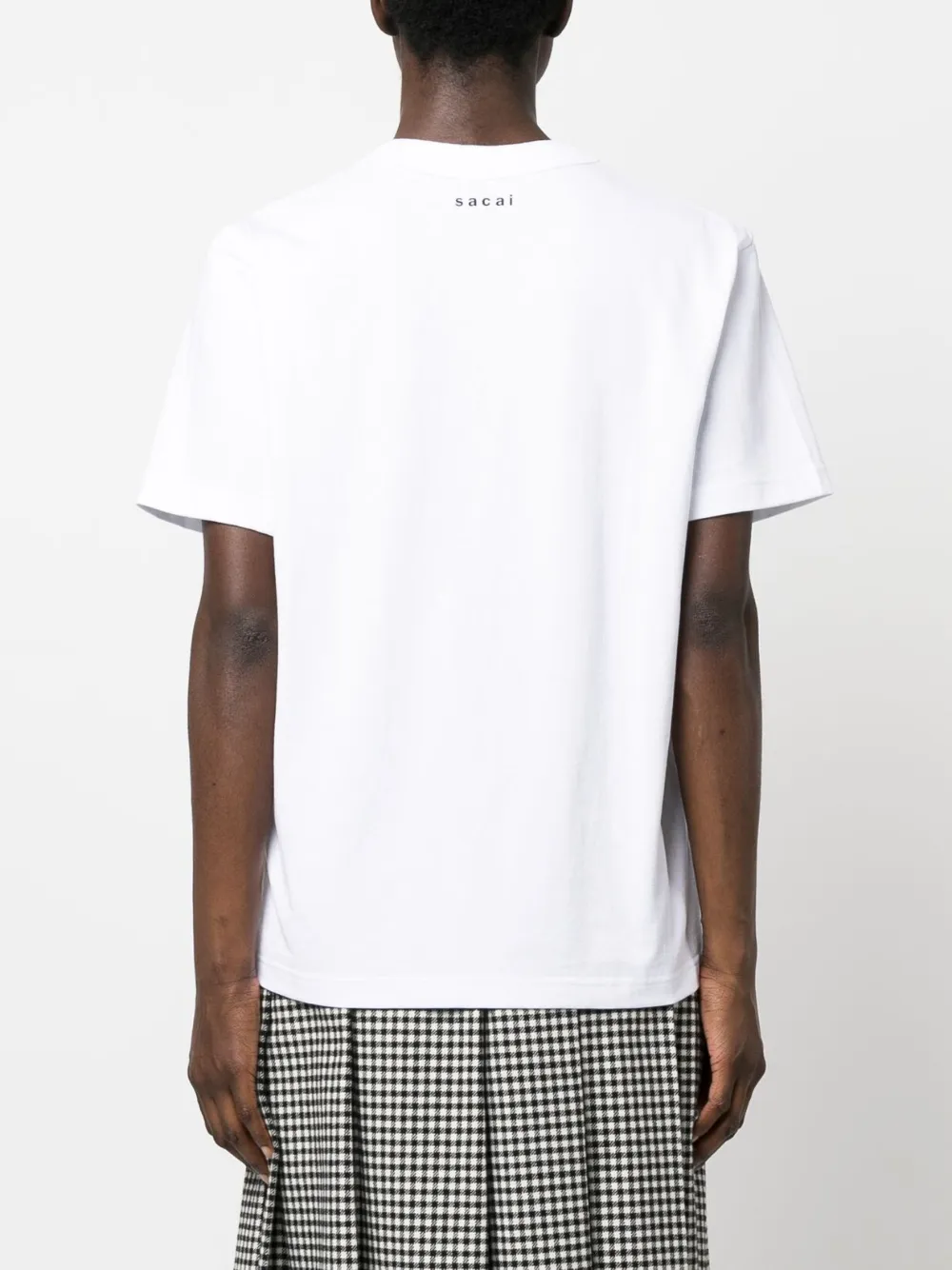 Sacai スローガン Tシャツ | ホワイト | FARFETCH JP