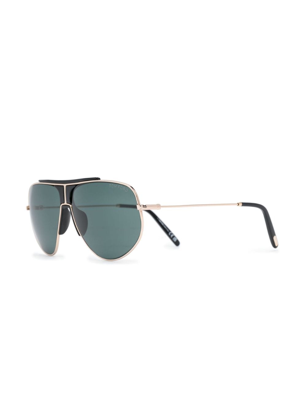 TOM FORD Eyewear Zonnebril met piloten montuur - Goud