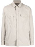 Moorer long-sleeve lightweight jacket - Neutrals