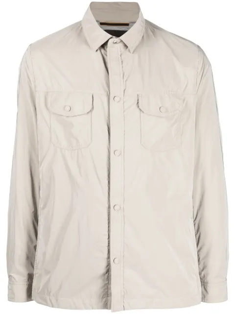 Moorer long-sleeve lightweight jacket
