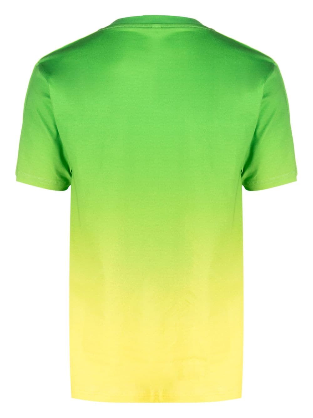Moschino T-shirt met kleurverloop - Groen