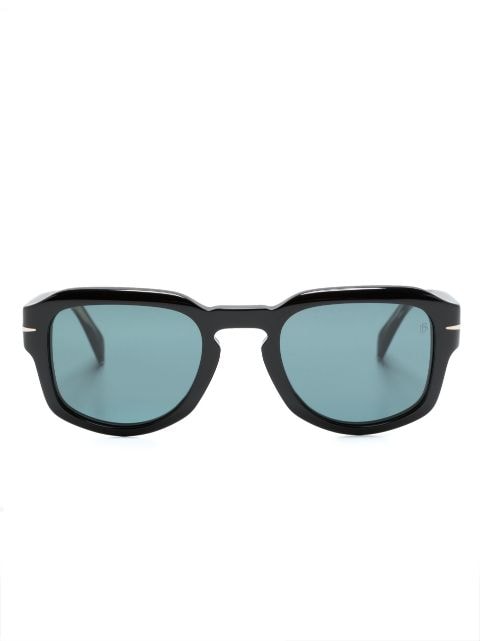 Eyewear by David Beckham square-frame tinted sunglasses