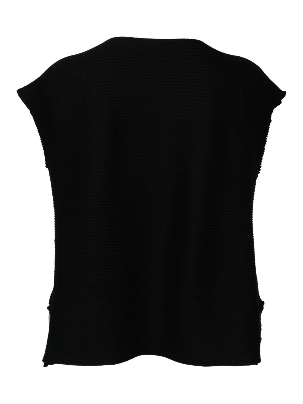 PierAntonioGaspari crew-neck cotton tank top - Zwart