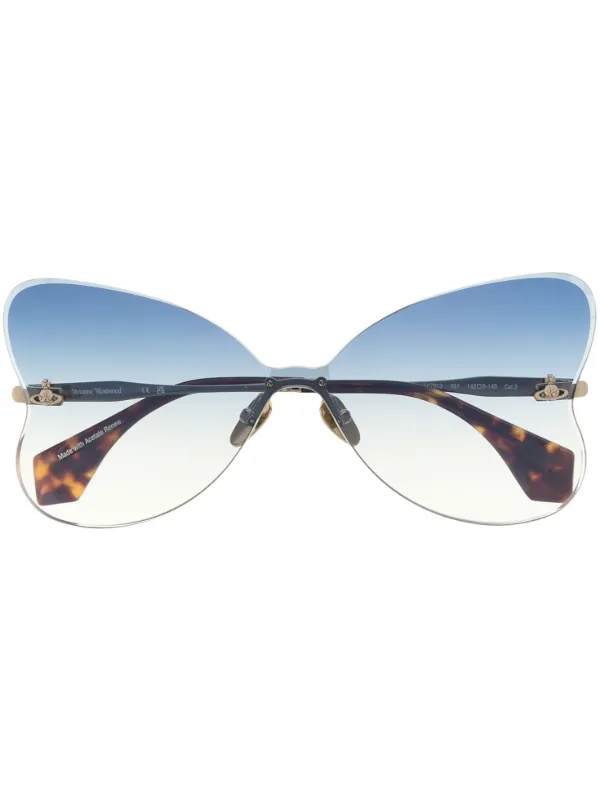 Valentino Butterfly selling glasses