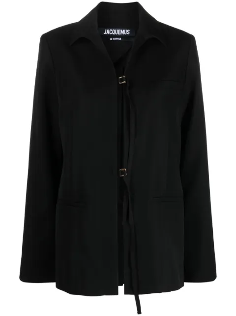 Jacquemus La veste Amaro buckle fastening jacket