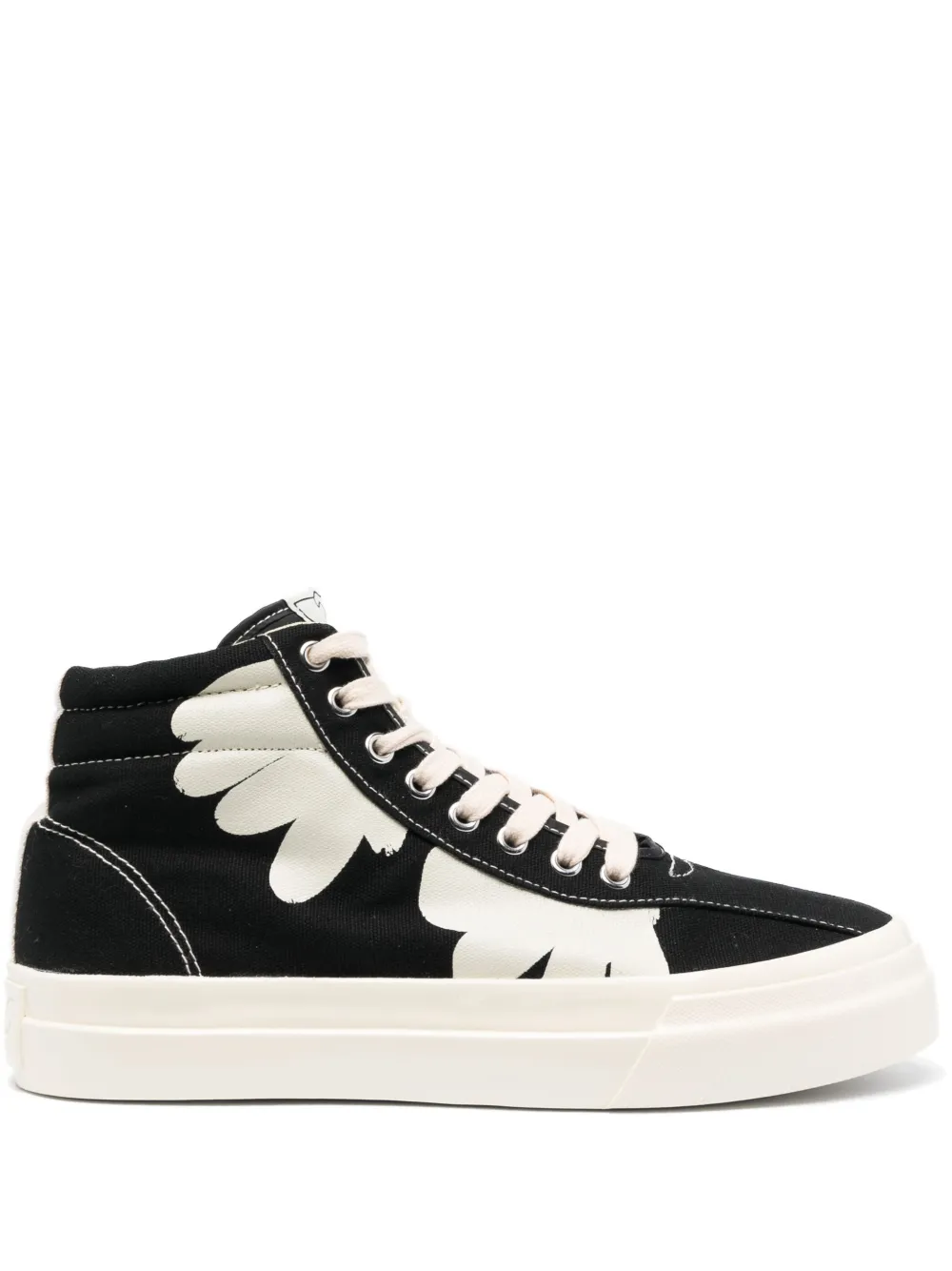 Stepney Workers Club Dellow Shroom High-top Sneakers In Black