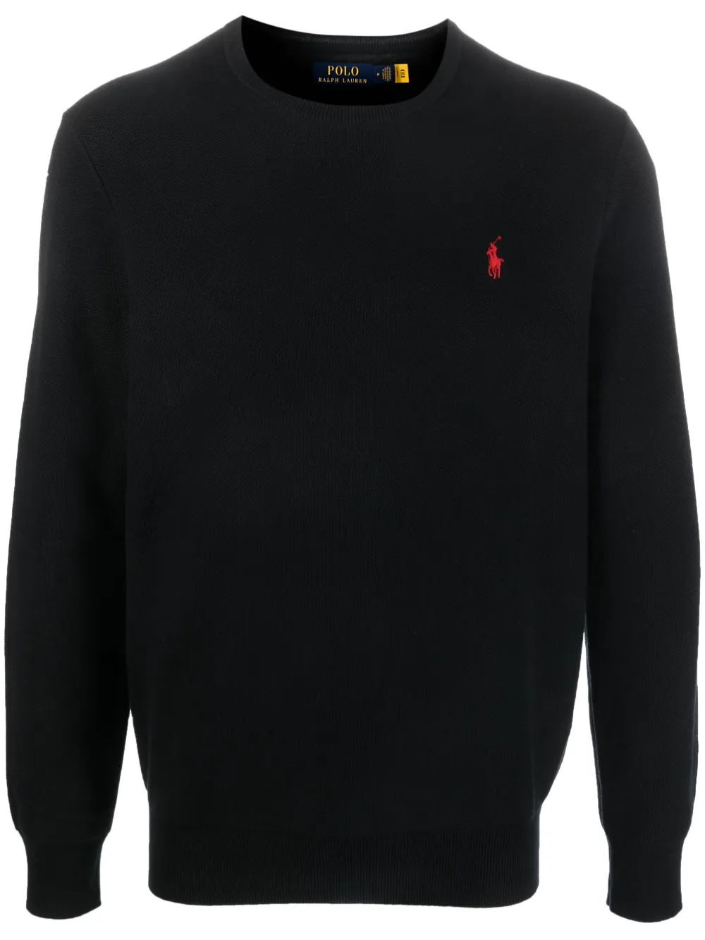 Polo Ralph Lauren embroidered-logo crew neck jumper