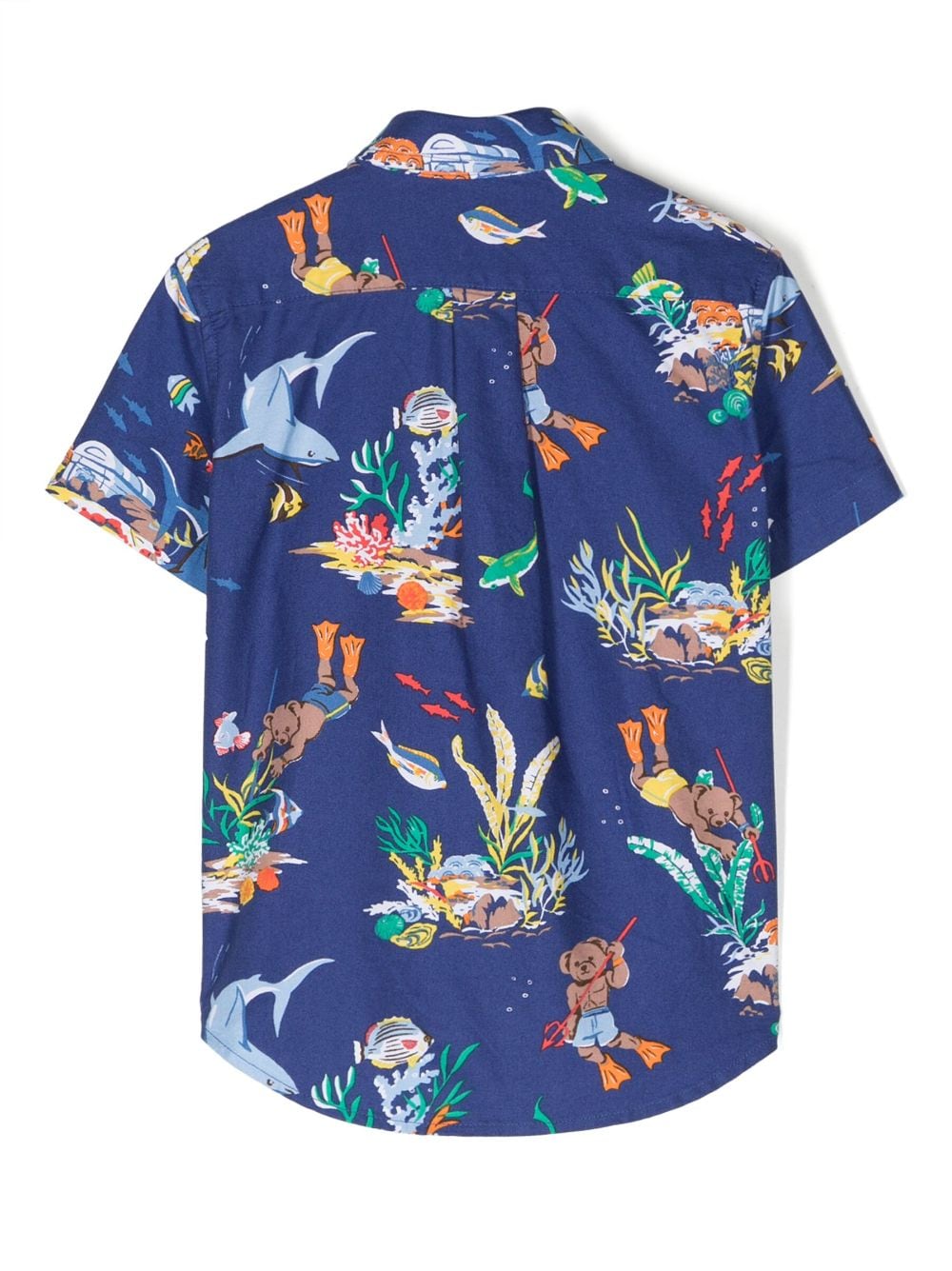 Ralph Lauren Kids Shirt met print - Blauw