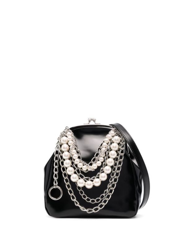 Junya Watanabe chain-link Embellished Shoulder Bag - Farfetch