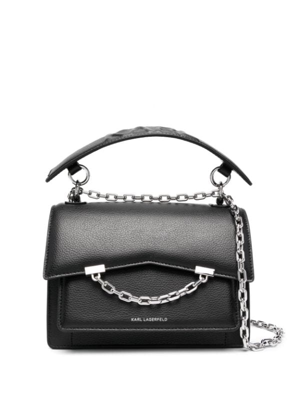 Karl lagerfeld best sale black handbag