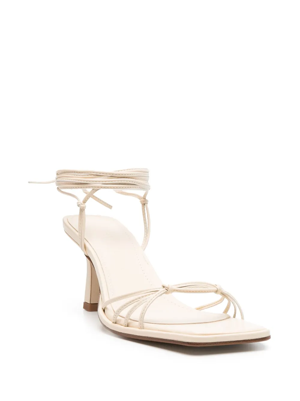 Aeyde Roda leren sandalen - Beige