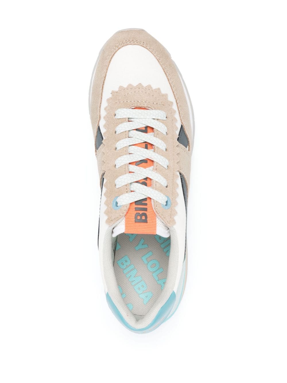 Bimba y Lola colour-block Panelled low-top Sneakers - Farfetch in