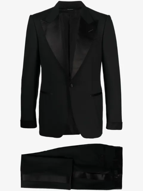 TOM FORD peak-lapels single-breasted suit