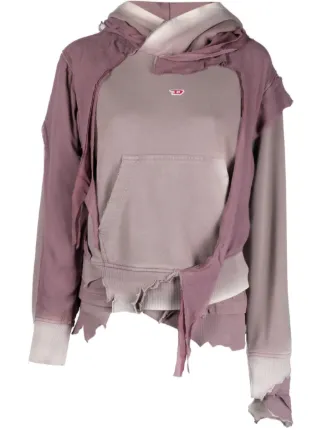Diesel デコンストラクテッド パーカー | ピンク | FARFETCH JP Diesel デコンストラクテッド パーカー | ピンク | FARFETCH JP