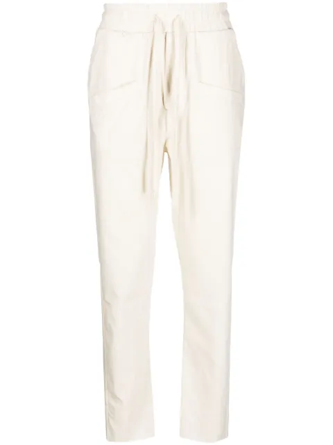 Thom Krom slim-cut drawstring-waist trousers